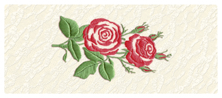 DNSEMP-L-506-RD Satin Rose Red